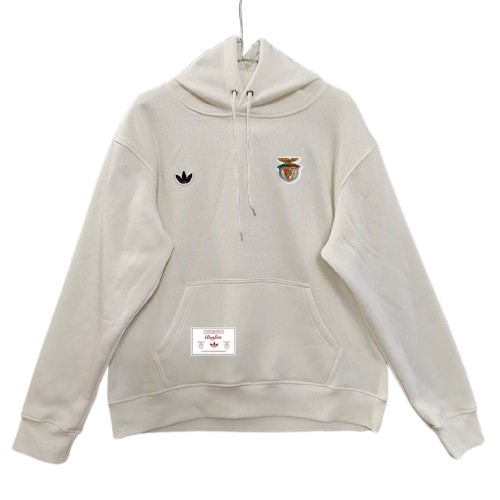 SL Benfica 2025/26 White Hoodie