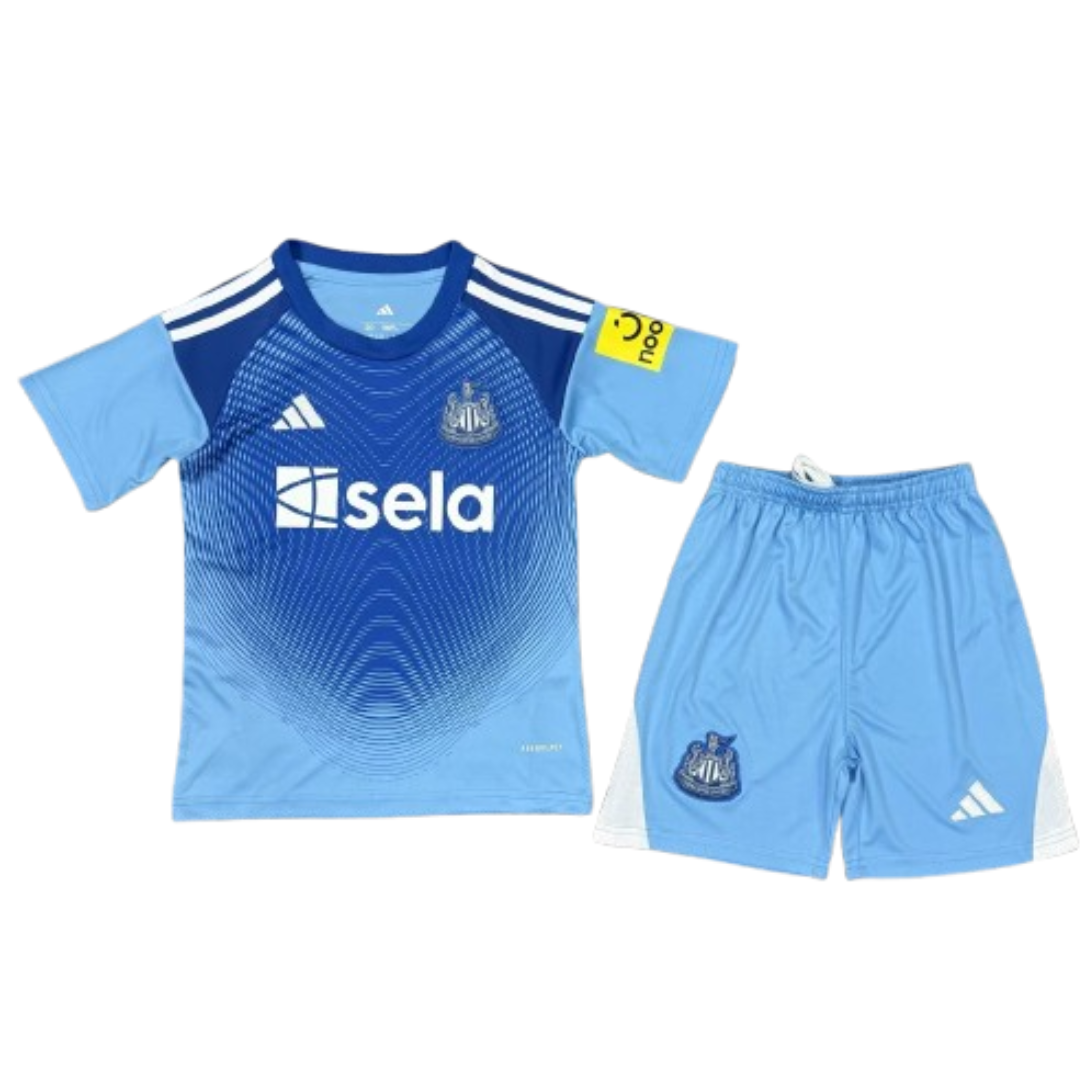 Kid's Newcastle United 2025/26 Blue GK Kit