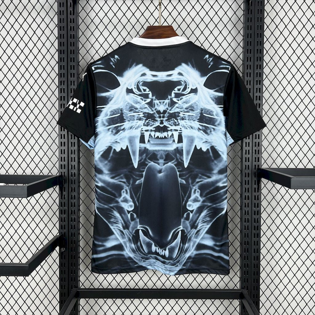 Men's Manchester City 2025/26 Black & Blue Concept Version Edition Jersey