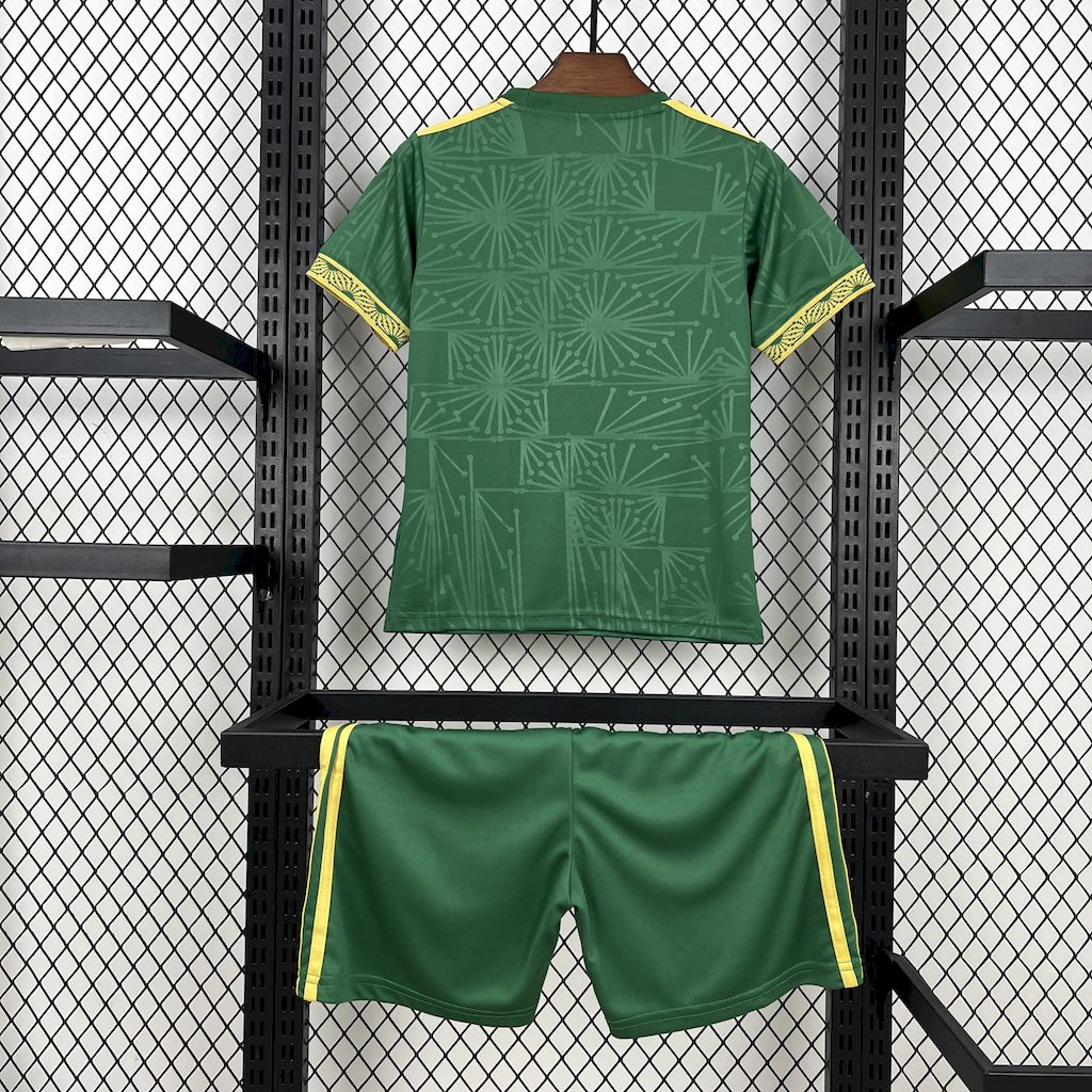 Kid's Mexico 2025/26 Green & Golden Edition Kit