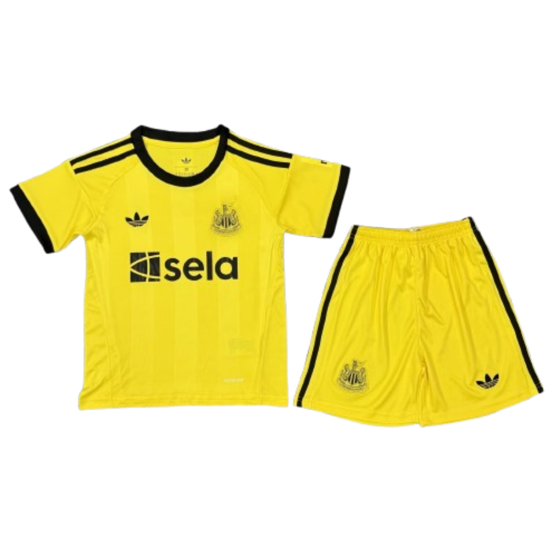 Kid's Newcastle United 2025/26 Yellow GK Kit