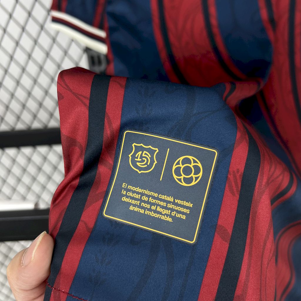 Men's FC Barcelona 2025/26 Modernist Edition Jersey