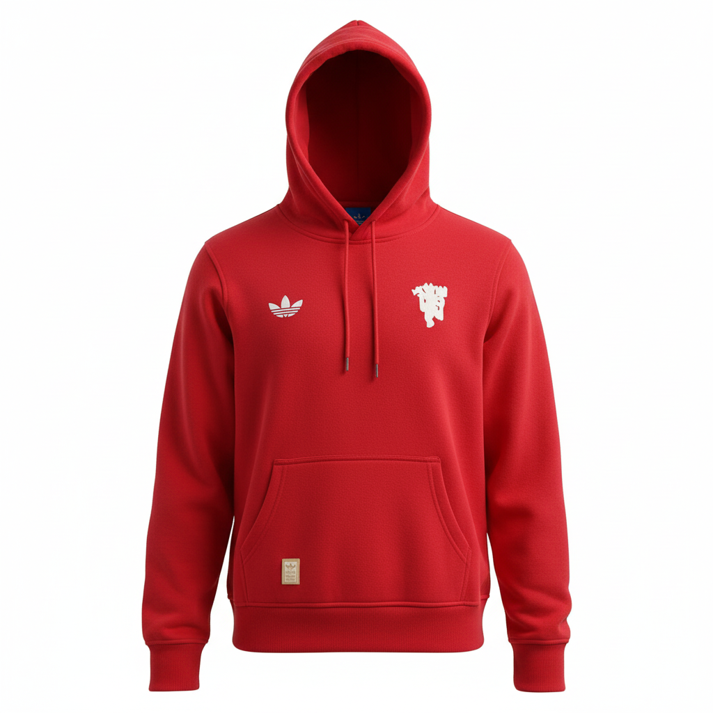 Manchester United 2025/26 Red Hoodie