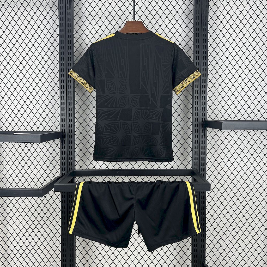 Kid's Mexico 2025/26 Black & Golden Edition Kit