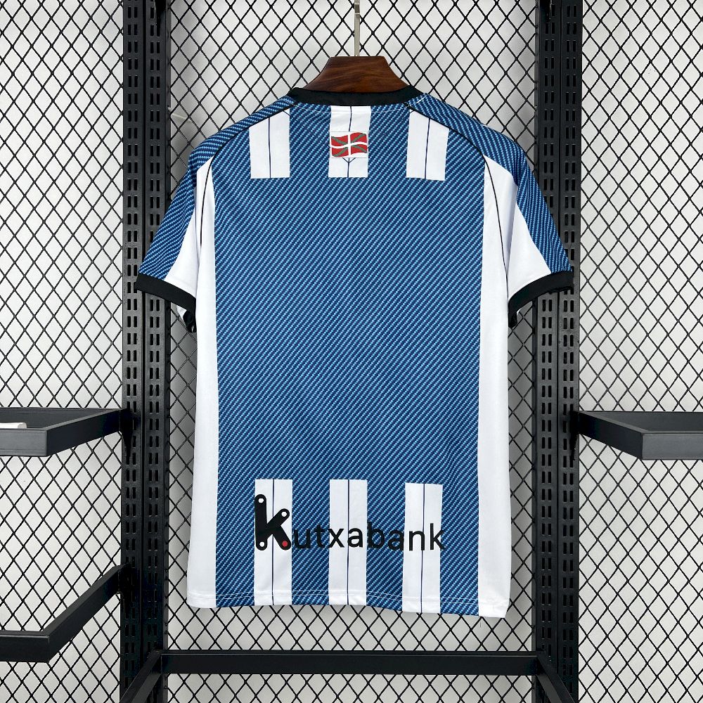 Men's Real Sociedad 2025/26 Home Jersey