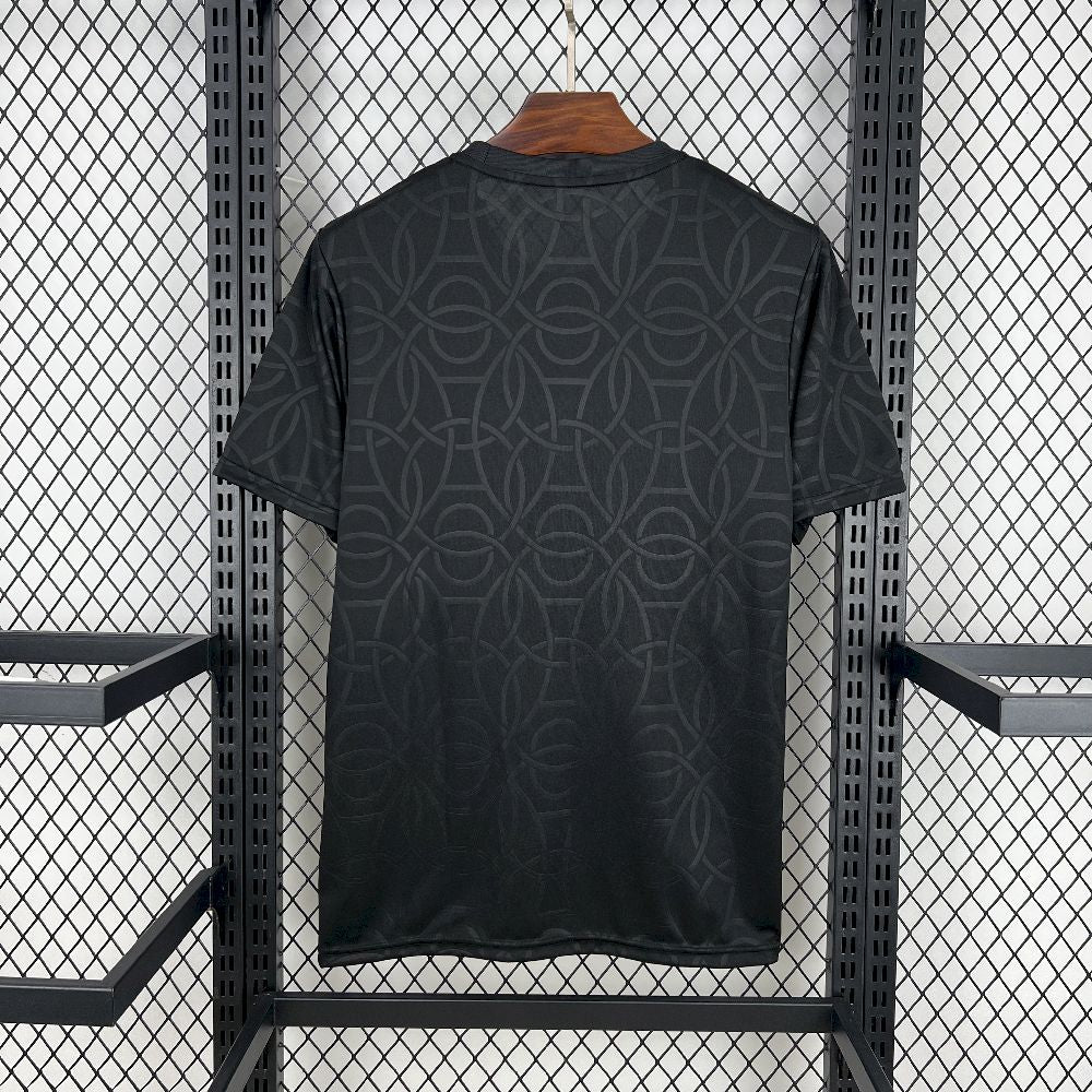 Men's Paris Saint-Germain 2025/26 Black Pré-Match Training Jersey