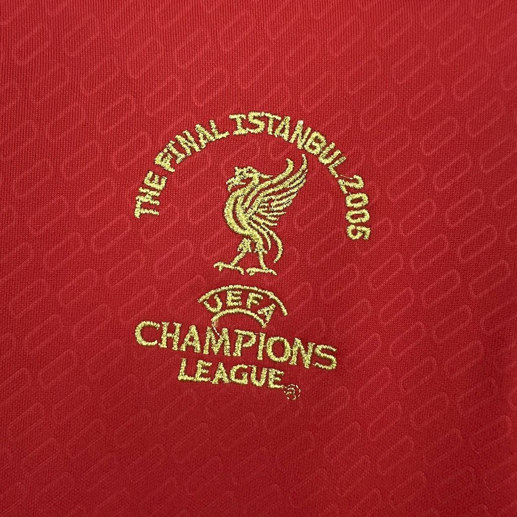 Retro's Liverpool FC 2005 Home UCL Final Edition Jersey