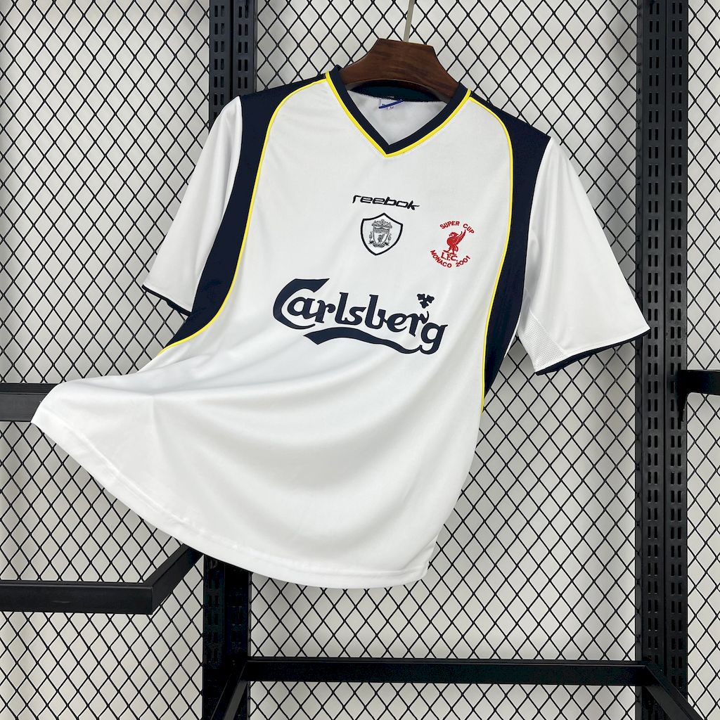 Retro's Liverpool FC 2001/02 Away Jersey - Super Cup Edition