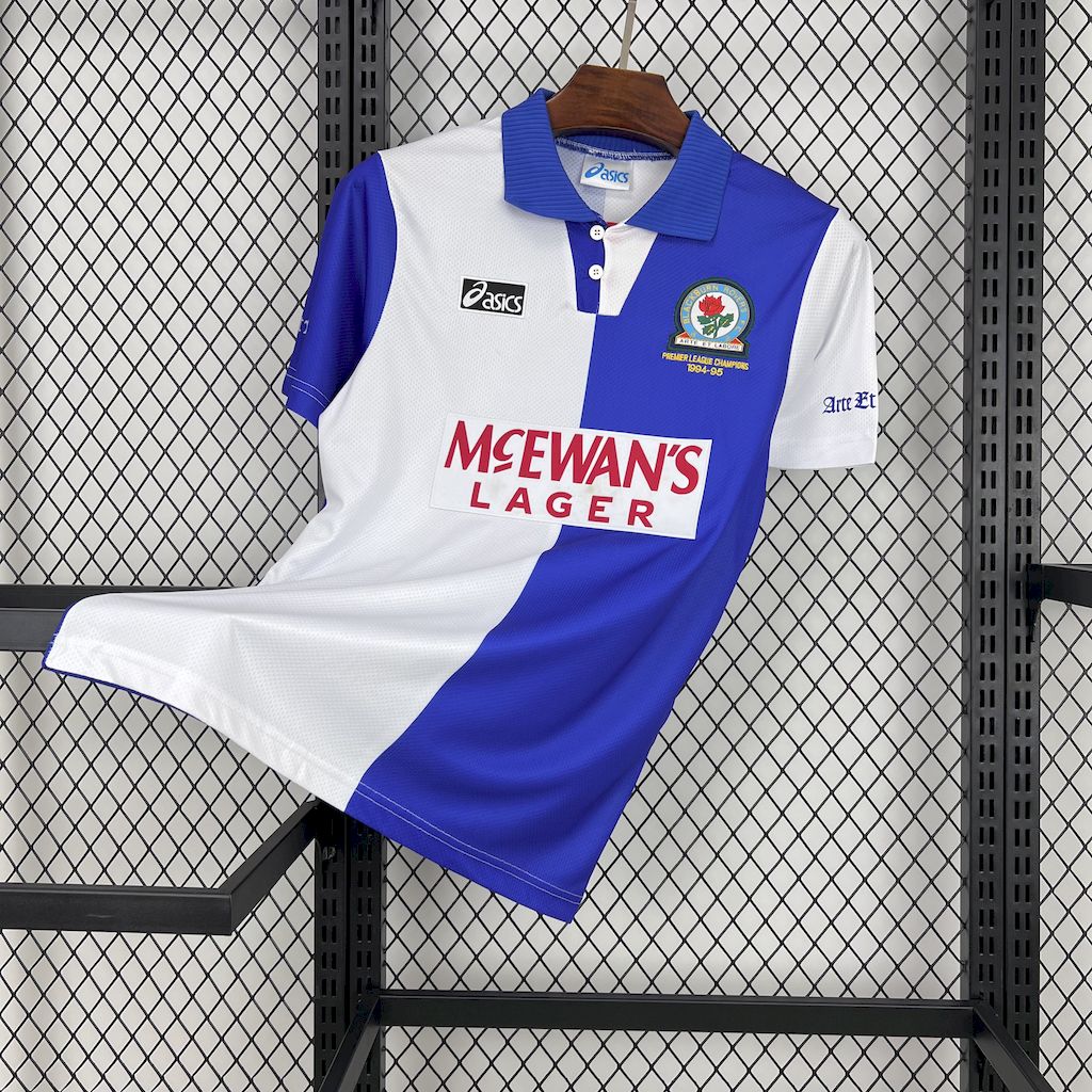 Retro's Blackburn Rovers 1994/95 Home Jersey