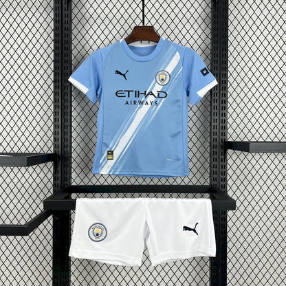 Kid's Manchester City 2025/26 Home Kit