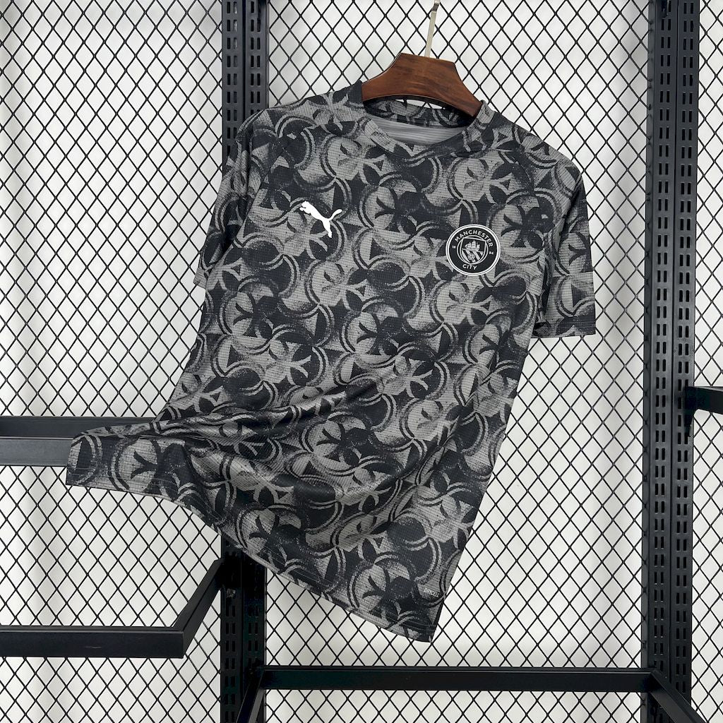 Men's Manchester City 2025/26 Pré-Match Training Jersey