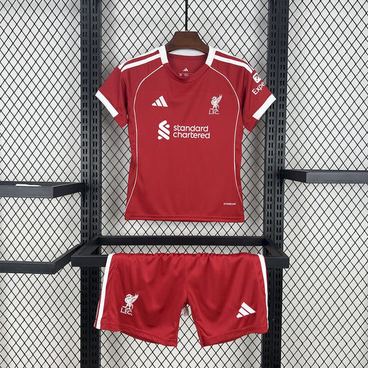 Kid's Liverpool FC 2025/26 Home Kit