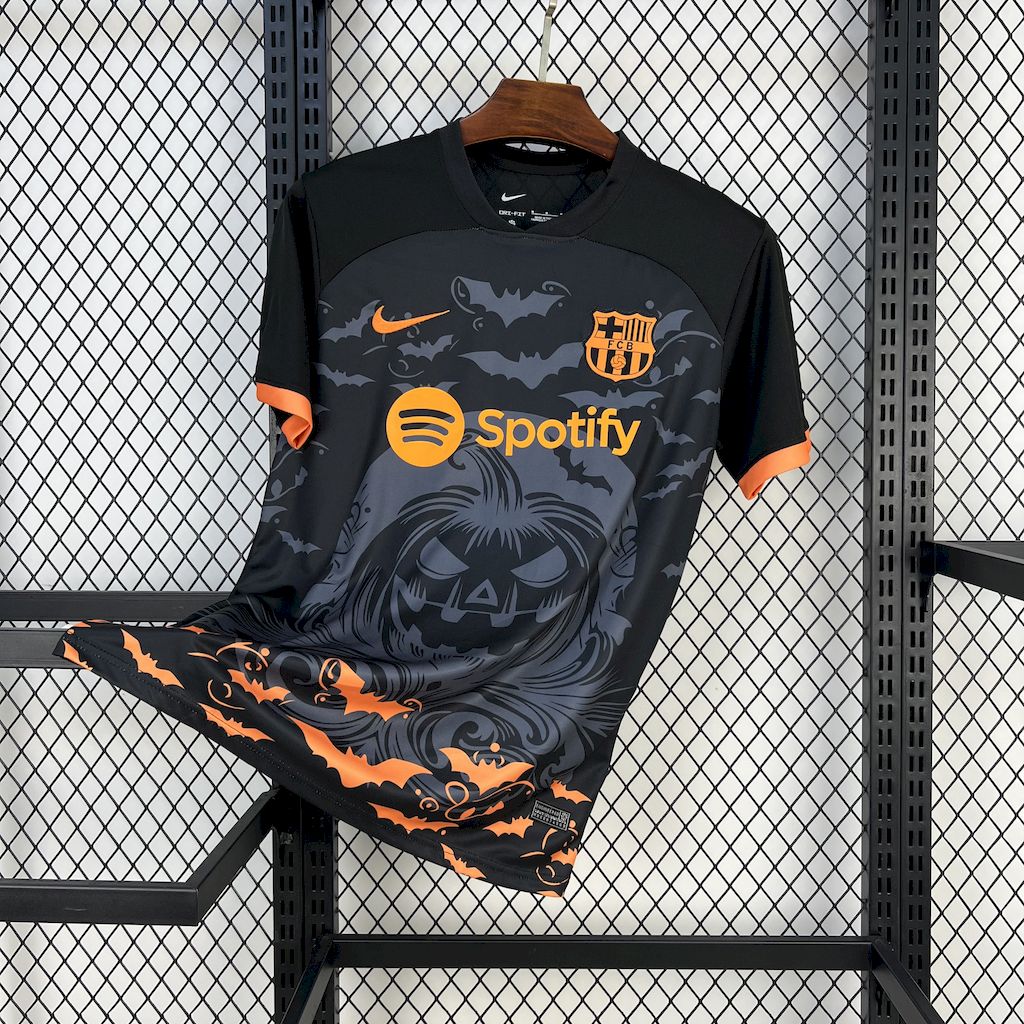 Men's FC Barcelona 2025/26 Halloween Edition Jersey