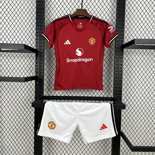 Kid's Manchester United 2025/26 Home Kit