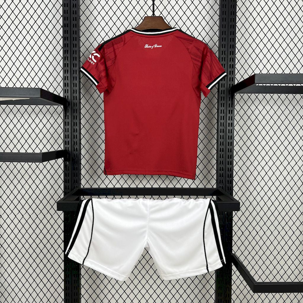 Kid's Manchester United 2025/26 Home Kit