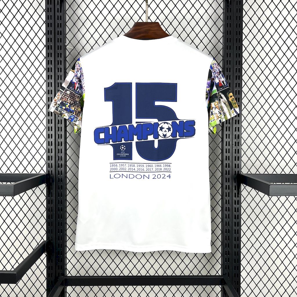 Men's Real Madrid 2025/26 15 Champions Edition Jersey