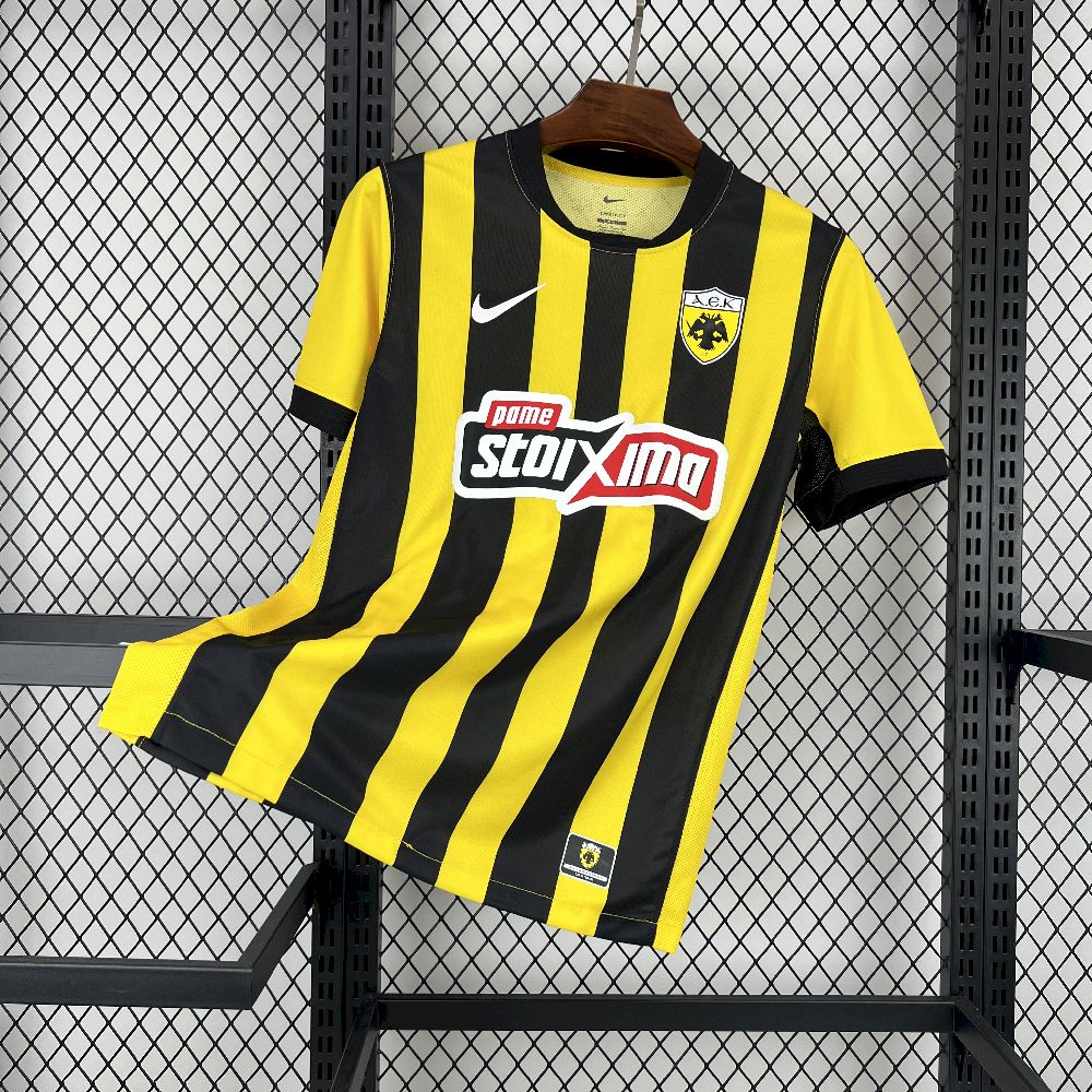 Men's AEK Athens 2025/26 Home Jersey