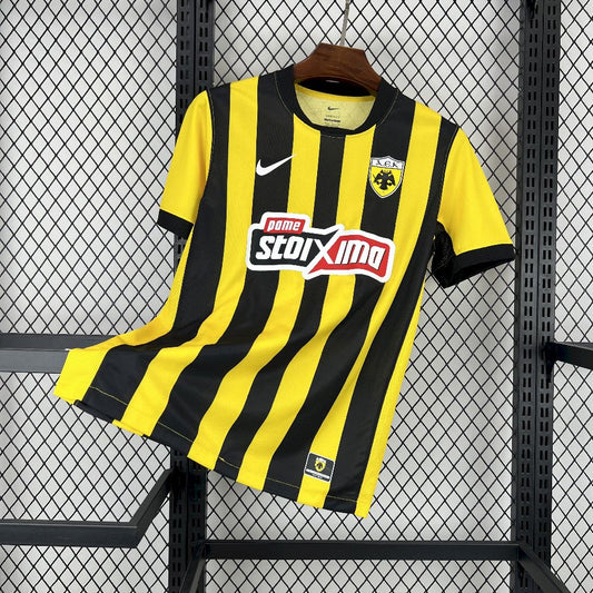 Men's AEK Athens 2025/26 Home Jersey