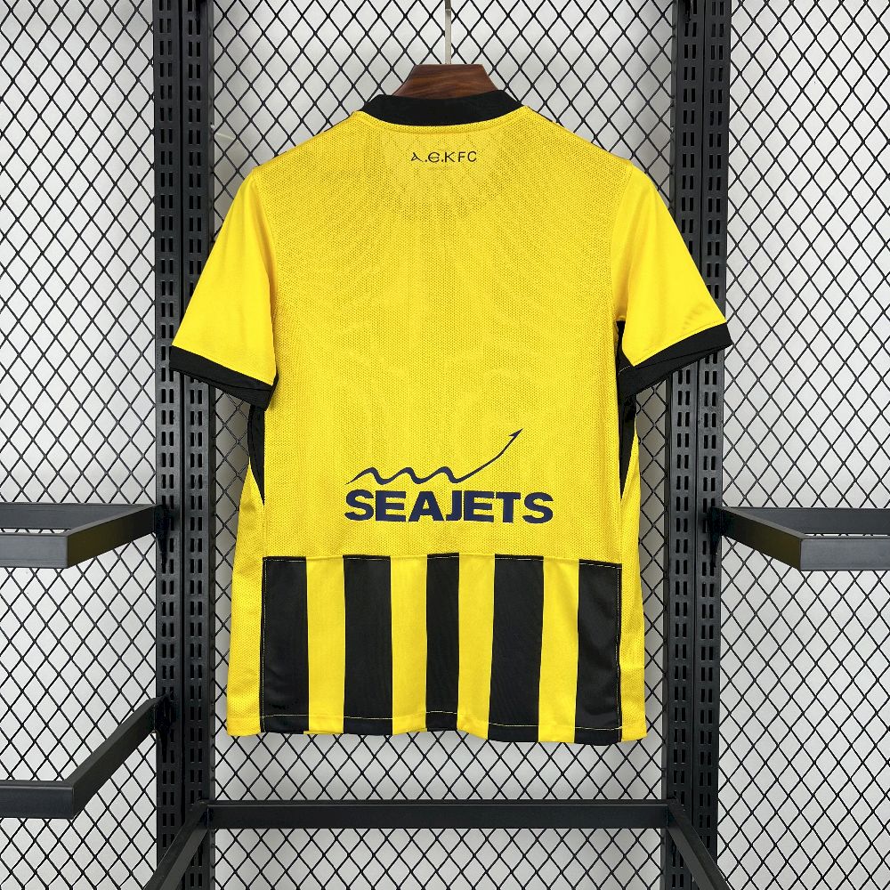 Men's AEK Athens 2025/26 Home Jersey