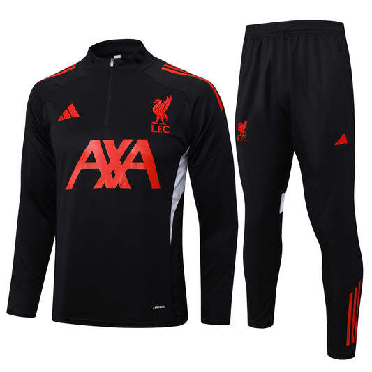 Liverpool FC Kids Football Training Tracksuit – Half-Zip