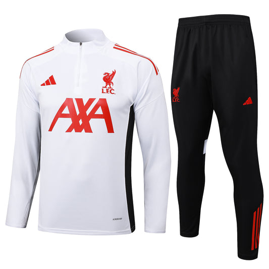 Liverpool FC Kids Football Training Tracksuit – Half-Zip