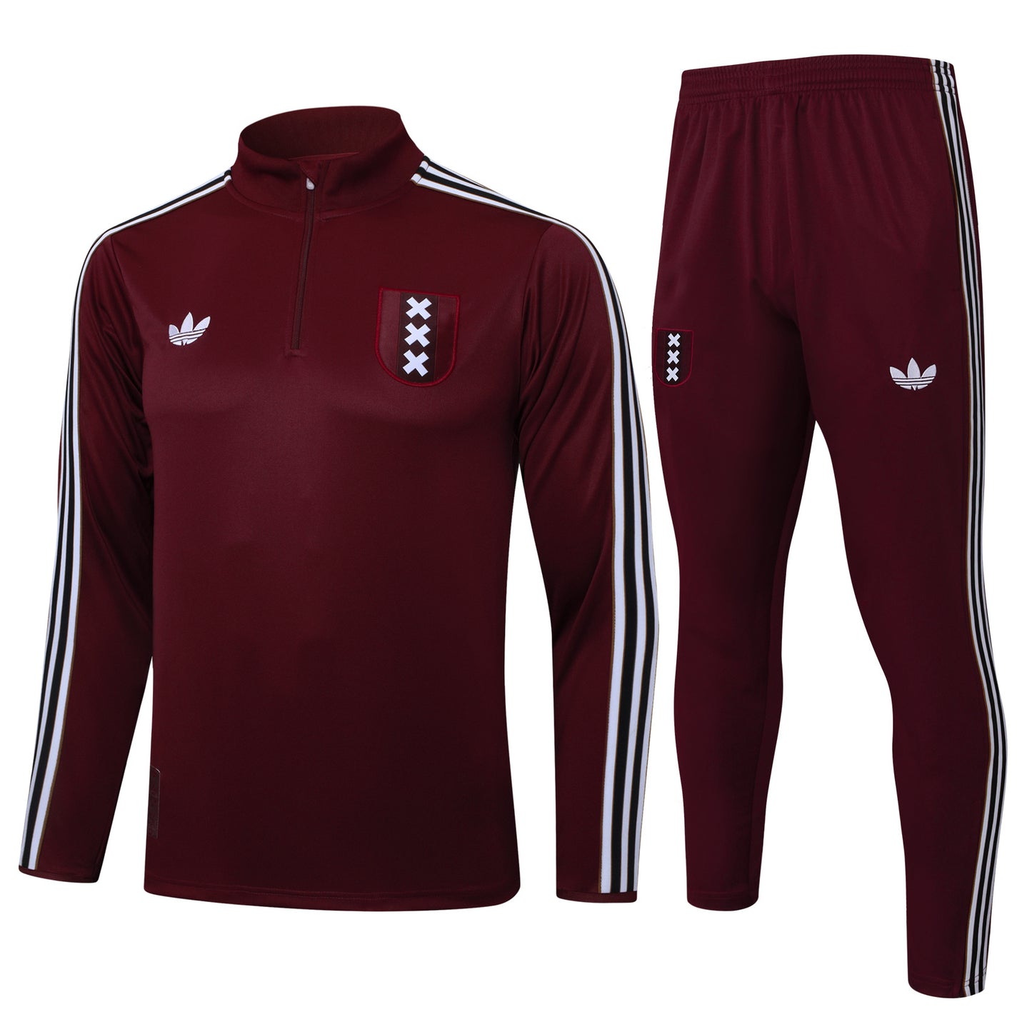 Ajax Kids Football Training Tracksuit – Half-Zip