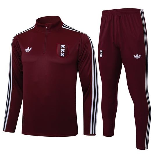 Ajax Kids Football Training Tracksuit – Half-Zip