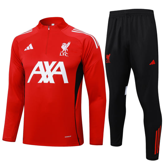 Liverpool FC Kids Football Training Tracksuit – Half-Zip