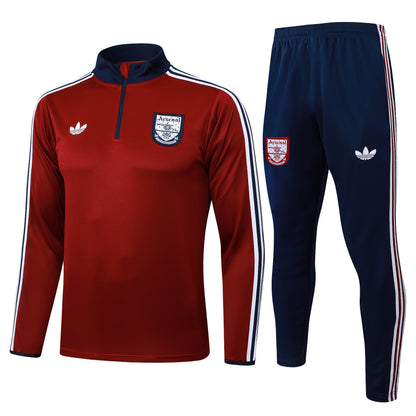 Arsenal FC Kids Football Training Tracksuit – Half-Zip