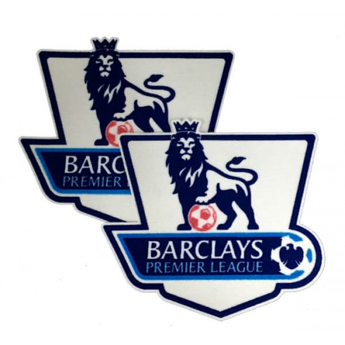 Barclays Premier League logo with lion and soccer ball design on a white background