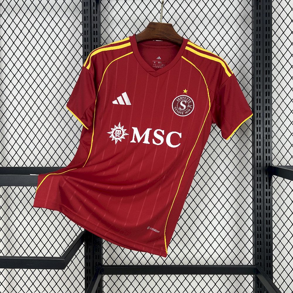 Men's Servette FC 2025/26 Home Jersey