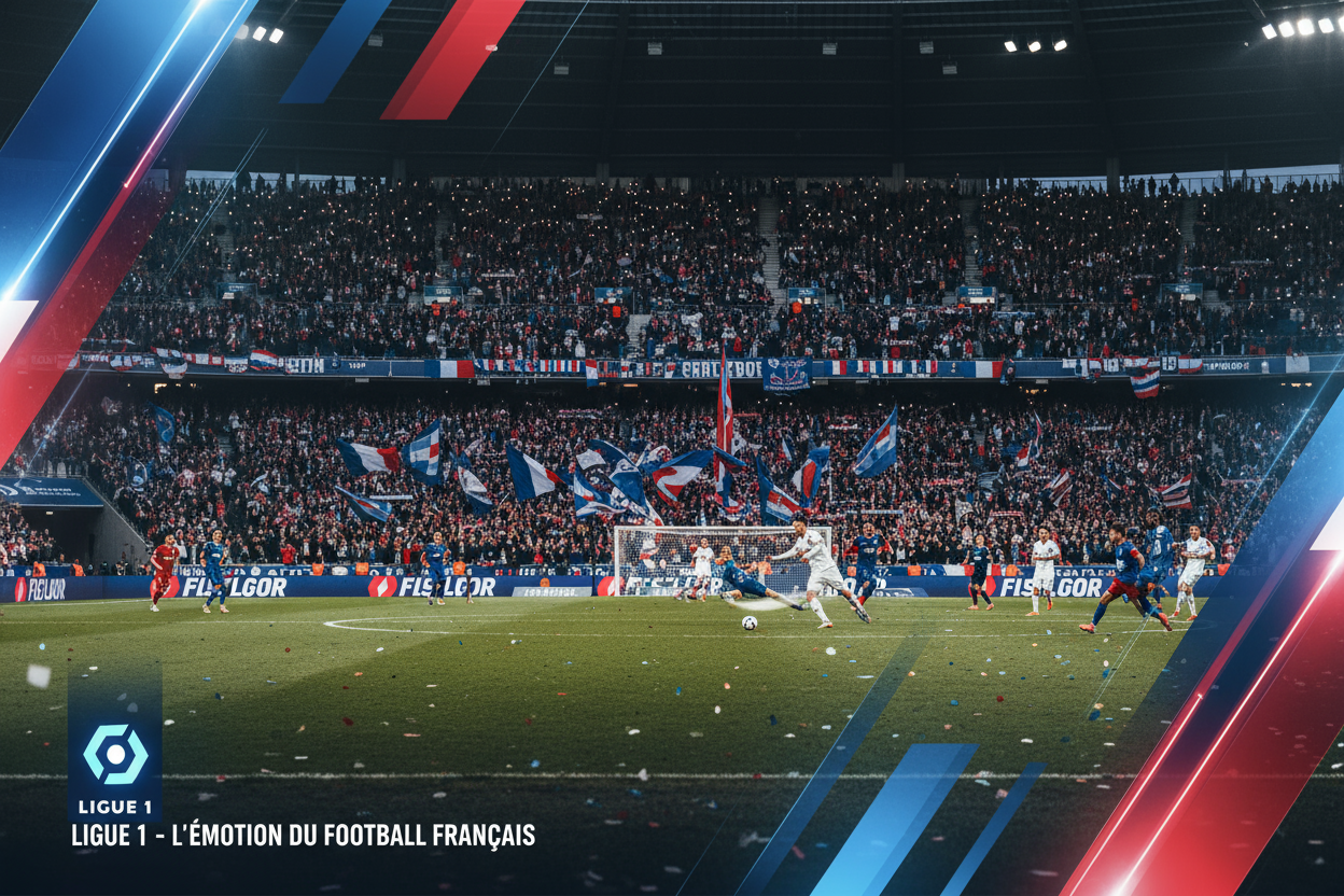 imagem de fundo da ligue 1 francesa de futebol