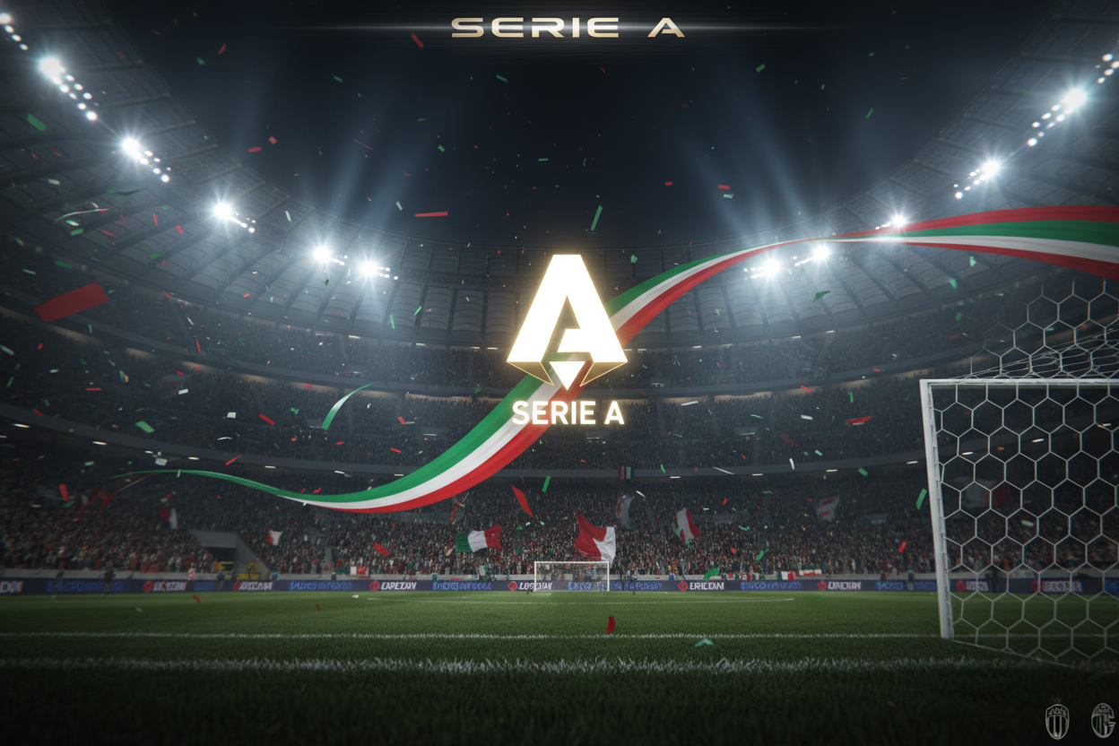 imagem de fundo da serie A italiana de futebol