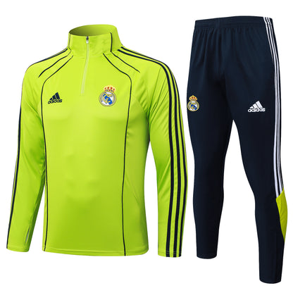 Real Madrid Kids Football Training Tracksuit – Half-Zip