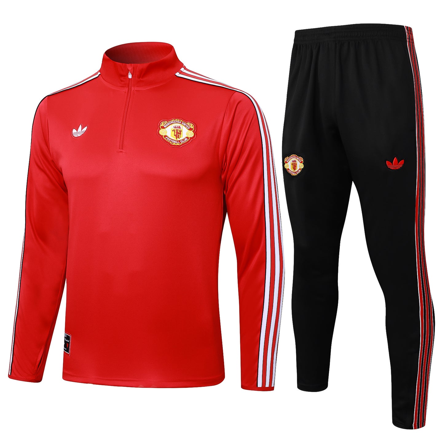 Manchester United Kids Football Training Tracksuit – Half-Zip