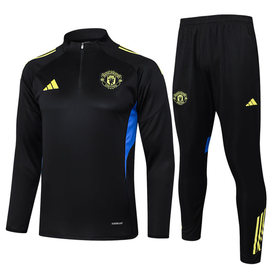 Manchester United Kids Football Training Tracksuit – Half-Zip