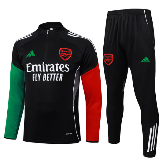 Arsenal FC Kids Football Training Tracksuit – Half-Zip