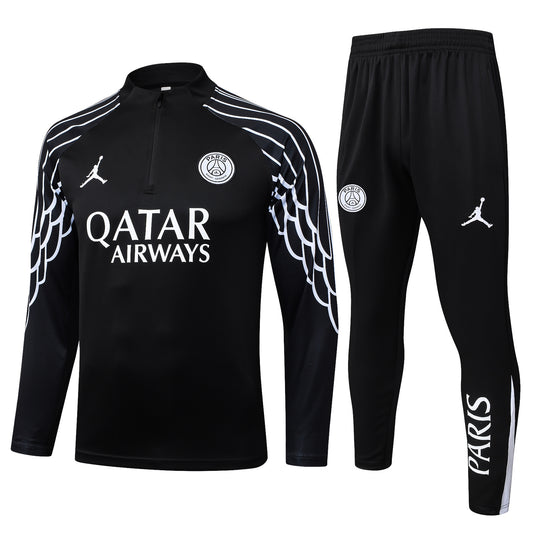 Paris Saint-Germain Kids Football Training Tracksuit – Half-Zip
