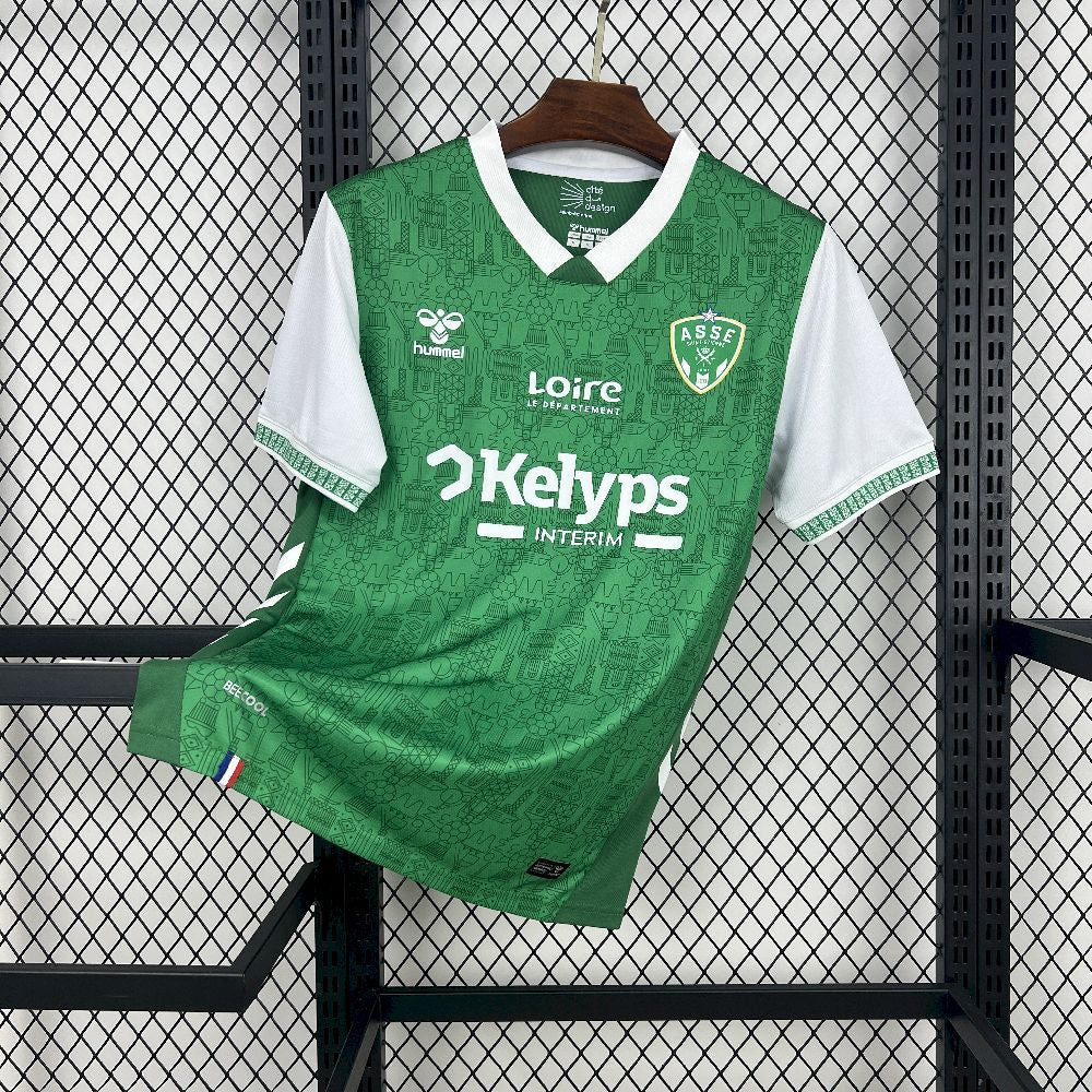 Men's AS Saint-Etienne 2025/26 Home Jersey