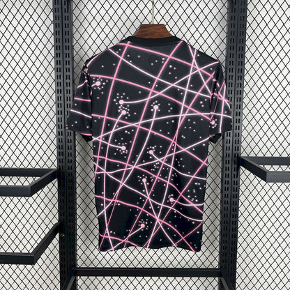 Men's Paris Saint-Germain 2025/26 Pink Pré-Match Training Jersey
