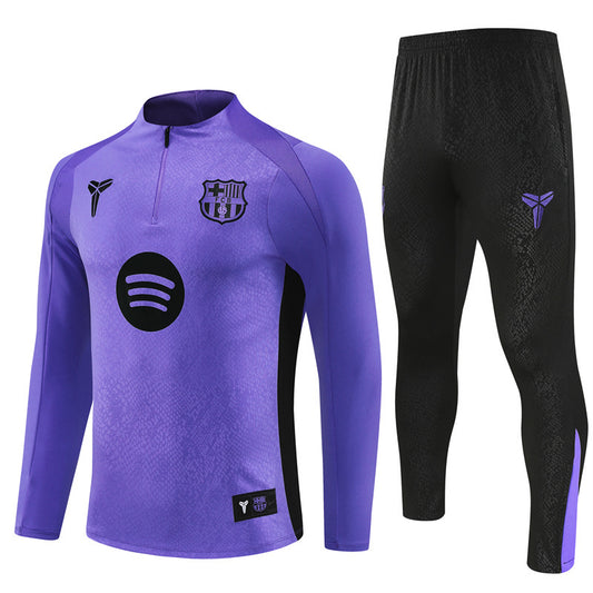 FC Barcelona 2025/26 Half-Zip Training Set – Essential Edition