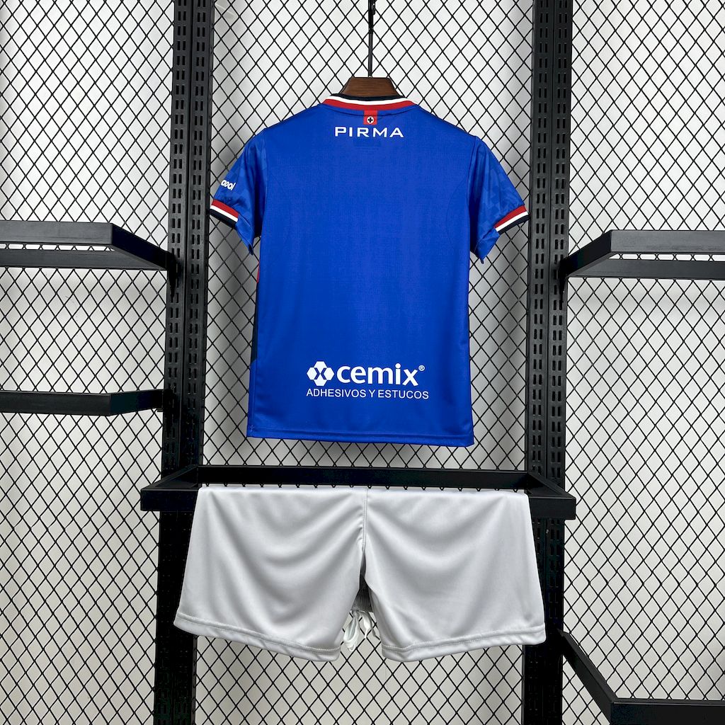 Kid's Cruz Azul 2025/26 Home Kit