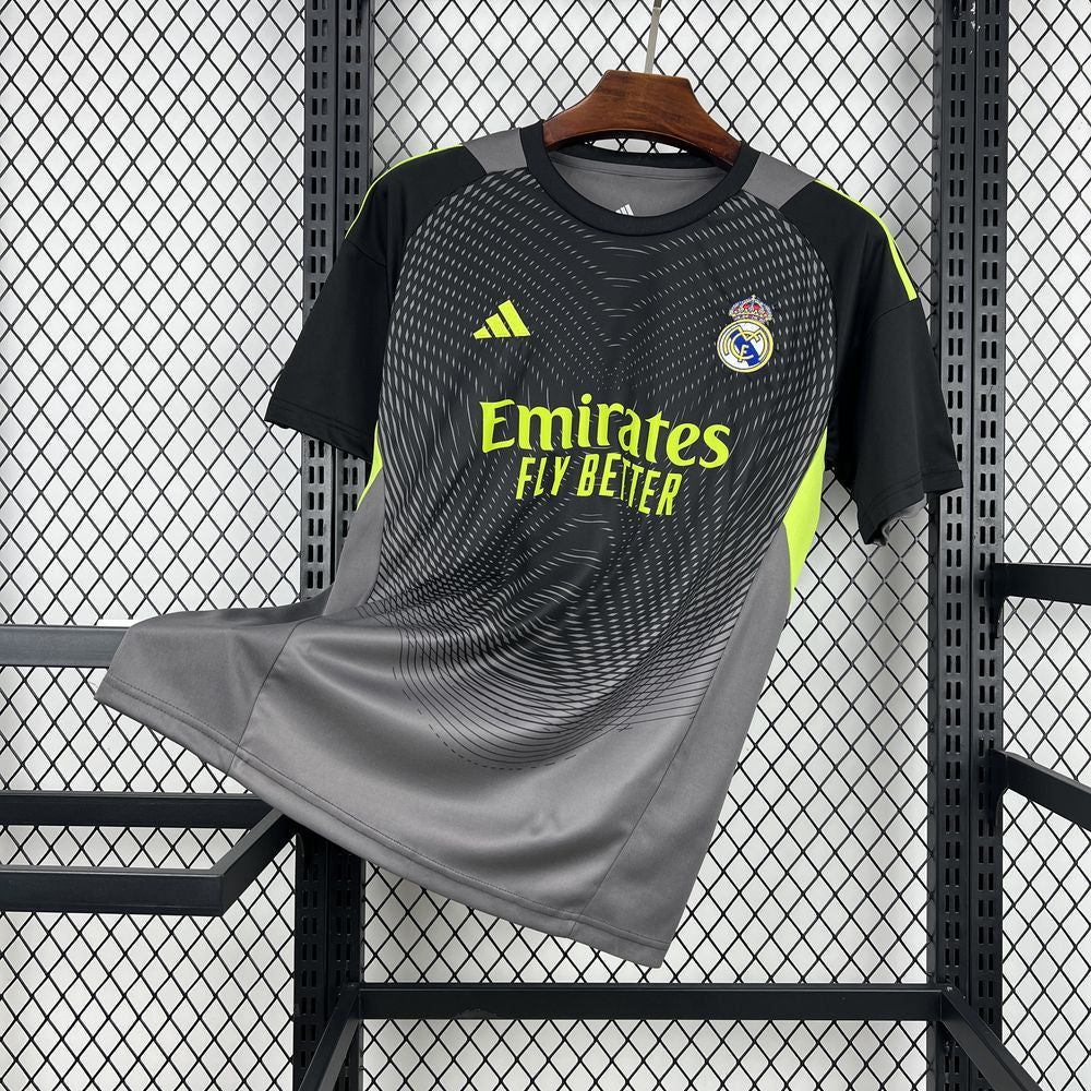 Men's Real Madrid 2025/26 Grey GK Jersey