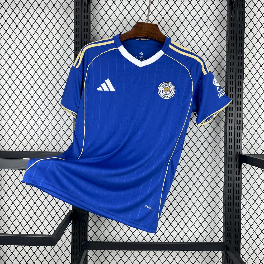Men's Leicester City 2025/26 Home Jersey