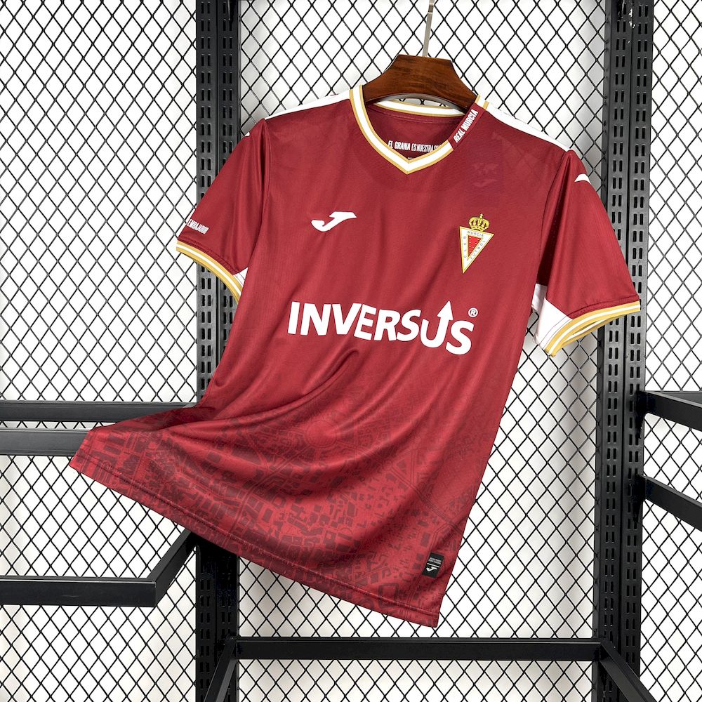 Men’s Real Murcia 2025/26 Home Jersey