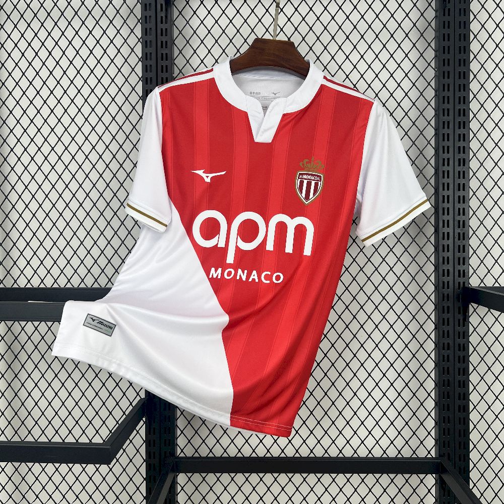 Men's AS Monaco 2025/26 Home Jersey