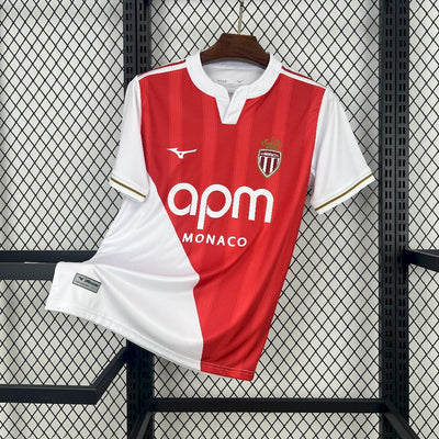Men's AS Monaco 2025/26 Home Jersey