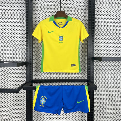 Kid's Brazil 2025/26 Home Kit