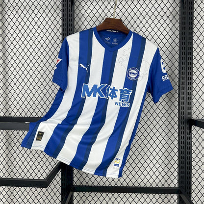 Men's Deportivo Alavés 2025/26 Home Jersey