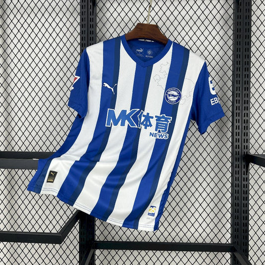 Men's Deportivo Alavés 2025/26 Home Jersey
